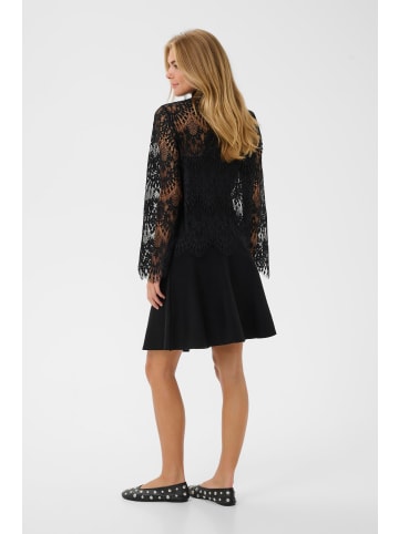 CULTURE Langarm-Bluse CUazime Feminine in Black