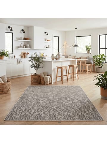 Snapstyle In- und Outdoor Teppich Beidseitig Newport Design in Grau