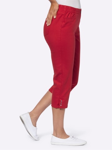 WITT WEIDEN Capri-Jeans in rot