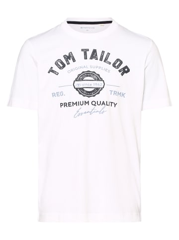 Tom Tailor T-Shirt in weiß