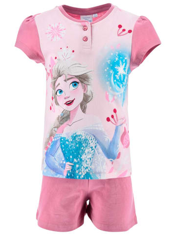 Disney Frozen Schlafanzug kurz Disney Frozen Elsa in Altrosa