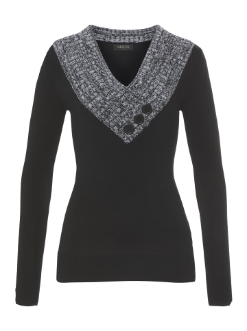 Melrose Strickpullover in schwarz