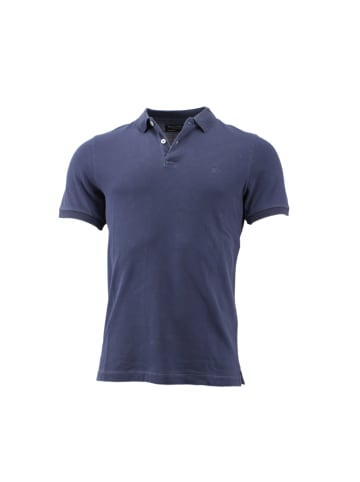 Marc O'Polo Kurzarm-Poloshirt Piqué shaped in Dunkelblau