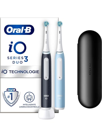 Oral-B iO Series 3n mit Handstück in Schwarz & Blau