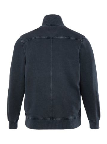JP1880 Sweatjacke in navy blau