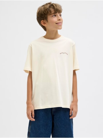 JACK & JONES Junior T-shirt in Antique White