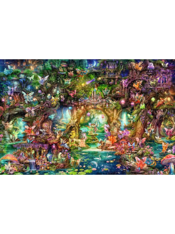 Ravensburger Ravensburger Puzzle 4.000 Teile Die verborgene Welt der Feen in bunt