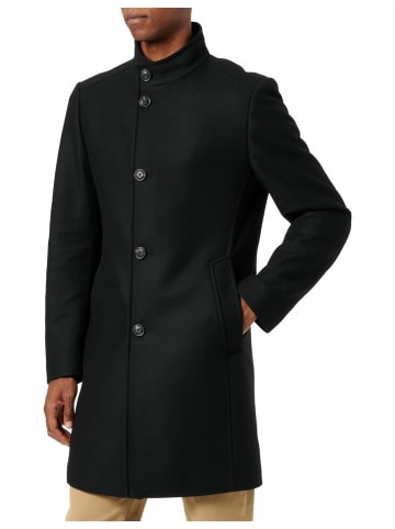 Hugo Boss Wollmantel für Herren in schwarz