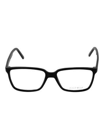 Andy Wolf Unisex Optische Fassungen Rechteck Schwarz