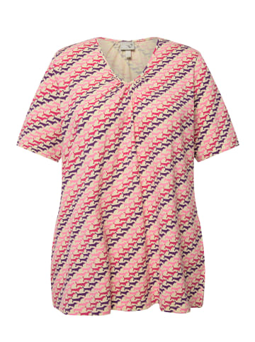 Ulla Popken Shirt in fuchsiapink