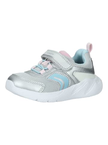 Geox Sneaker in Blau/Silber