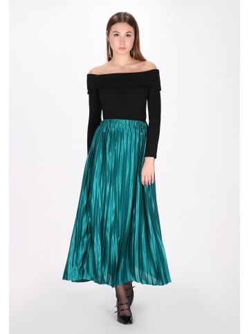 myMo Women Skirt in Black Green
