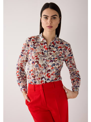 More & More süße Langarmbluse, bedruckt in coloured heart print