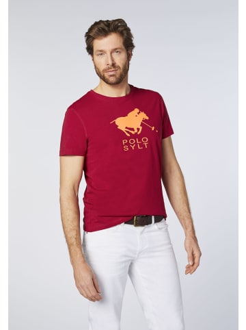 Polo Sylt T-Shirt in Rot