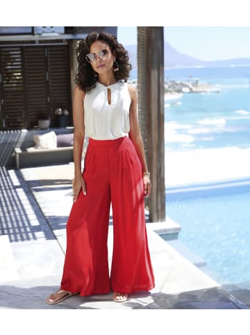 Buffalo Palazzohose in rot