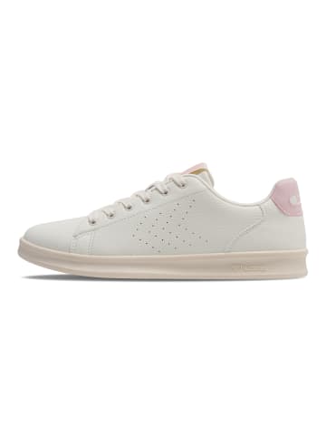 Hummel Schnürsenkel Sneaker Court Line Lebensstil Erwachsene in MARSHMALLOW/PALE LILAC