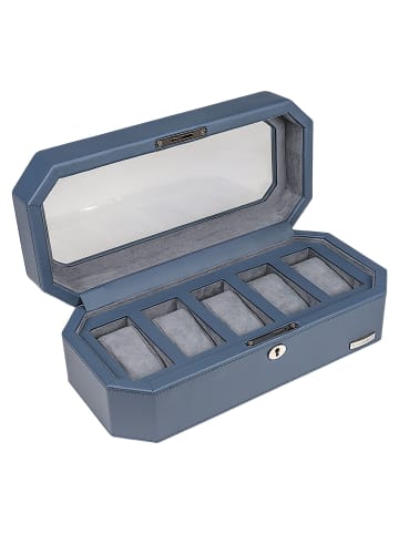 Windrose Schmuckkasten 31.5 cm in blau