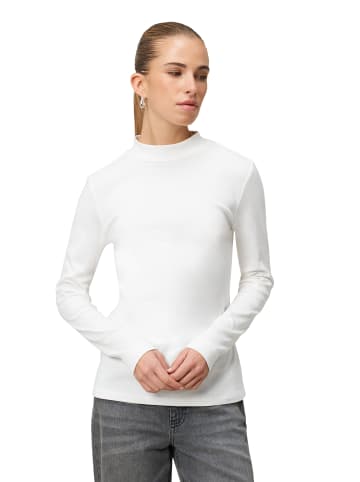 Zero  Langarmshirt mit Stehkragen in Offwhite