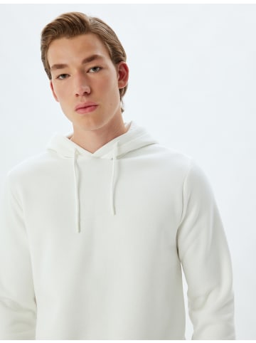 KOTON Sweatshirt in Weiß
