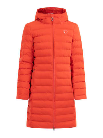 myMo Damen Wattierter Steppmantel in Rot