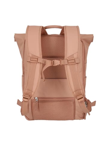 travelite Basics Daypack 60 cm Laptopfach in puderrosa