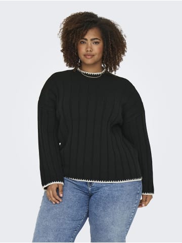 ONLY Carmakoma Strickpullover in Black 1