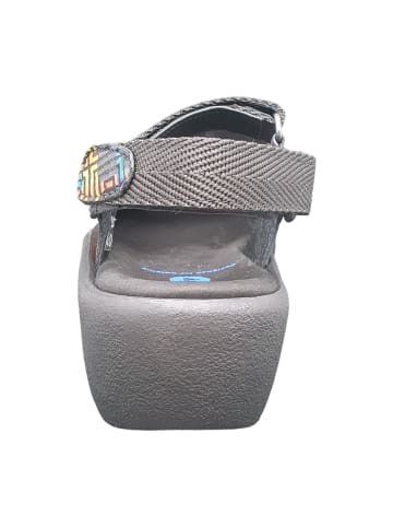 wolky Plateau Sandaletten in Grau