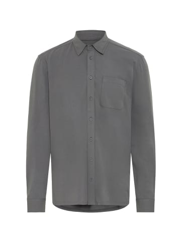 BLEND Langarmhemd BHAlo in Grau