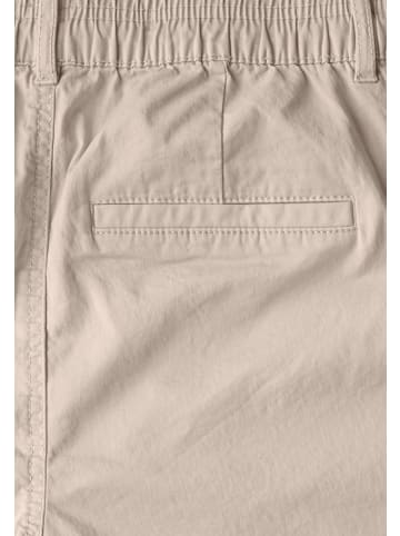 Cecil Twill Shorts im Washed-Look in Beige