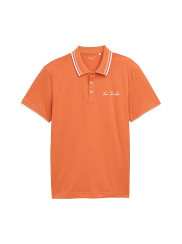 Tom Tailor Poloshirt in orange