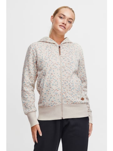 Oxmo Sweatjacke OXBeatrice in Beige