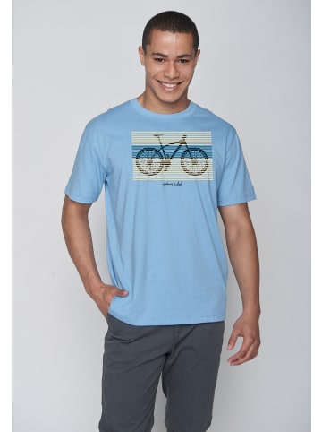 GreenBomb T-Shirt Bike Urban Cycle in Schieferblau