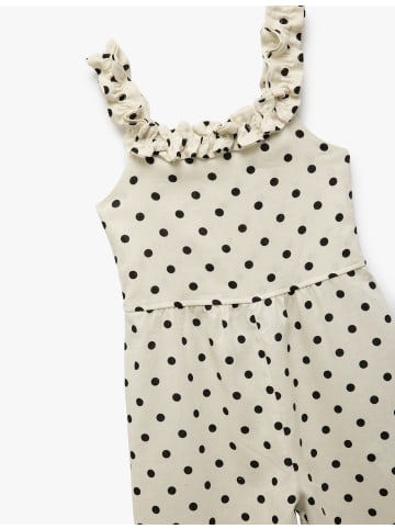 KOTON Jumpsuit in Beige Gemustert