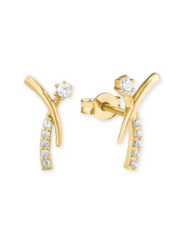 Amor Ohrstecker Gold 585/14 ct in Gold