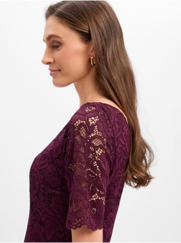 Vera Mont Abendkleid in aubergine - 0001