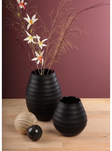 Goebel Vase " Slate Black " in Schwarz