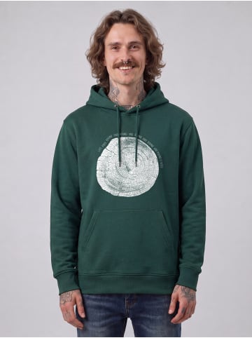 wat? Apparel Sweatshirt Baumscheibe in Glazed Green