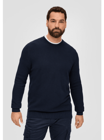 s.Oliver Strickpullover langarm in Blau