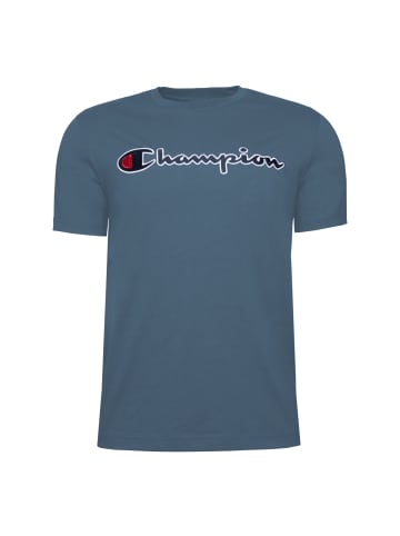 Champion T-Shirt Crewneck in blau