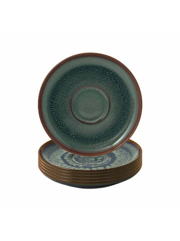 like. by Villeroy & Boch 6er Set Kaffeeuntertassen Crafted in – ø 14,9 cm in Breeze
