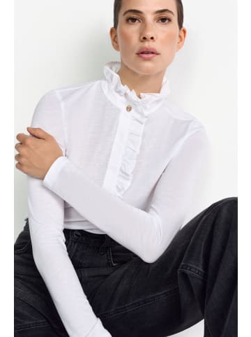 Rich & Royal Shirt Mat Mix in weiß