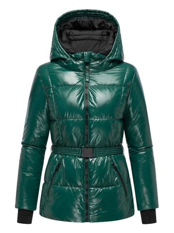 Navahoo Steppjacke Eisglanz 14 in Evergreen