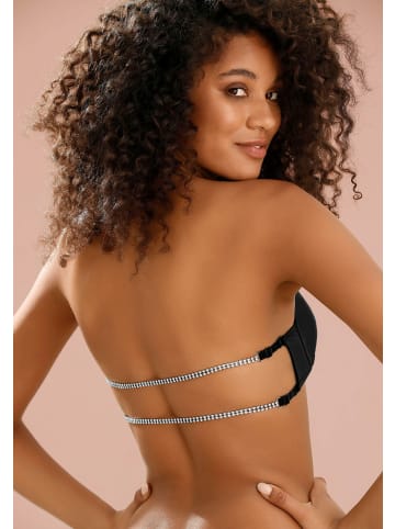 LASCANA Push-up-BH in schwarz