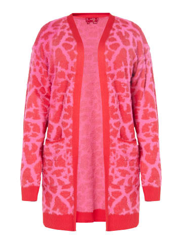 Swirly Damen Cardigan in PINK ROT