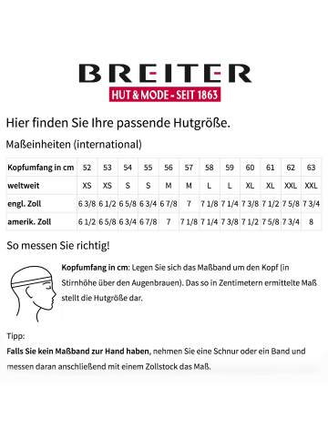 BREITER Panamahut in beige