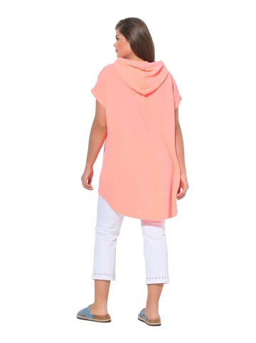LAURASØN Bluse in neon hibiskus
