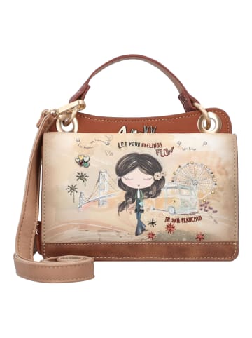 Anekke Peace & Love Handtasche 18 cm in mehrfarbig