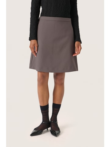 Soaked in Luxury Rock SLCorinne A-shape in Dark Gull Gray