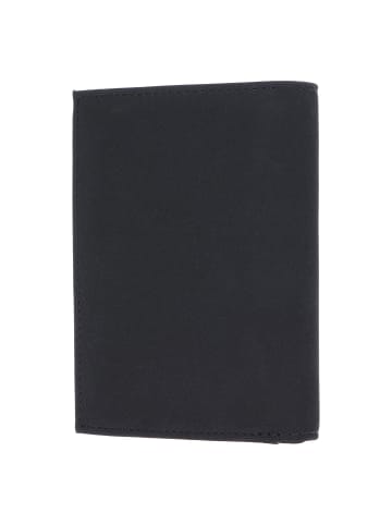 oxmox New Cryptan Geldbörse RFID Schutz 13 cm schwarz-freedom anchor grey