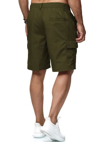 Arizona-Shopping Cargo Shorts Kurze Hose Schlupfhose Leichter Stoff in Olive